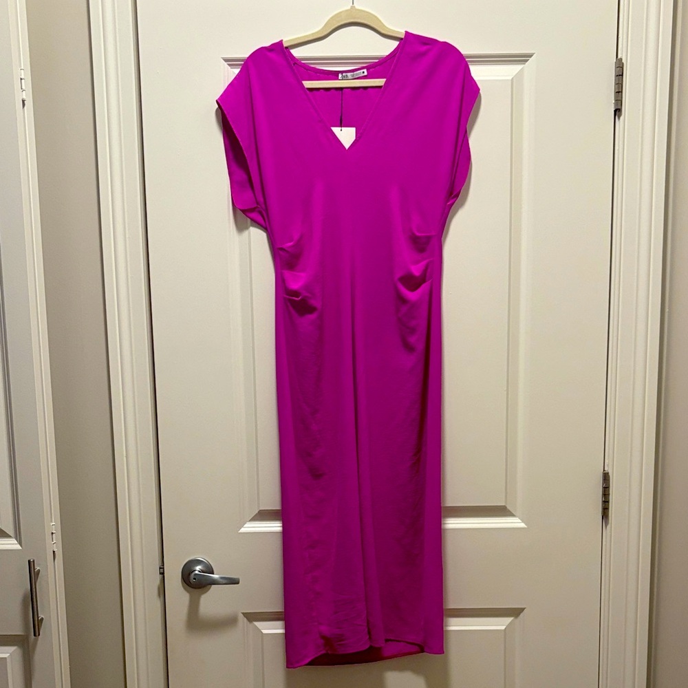 Zara V-Neck Dress